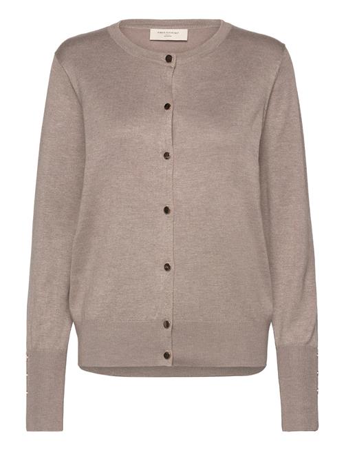Cardigan From Freequent In A Fine-Knit Material. The Cardigan Has A Simple Silho FREE/QUENT Beige
