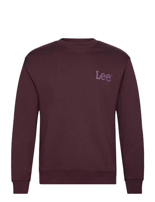 Se Lee Jeans Wobbly Lee Sws Lee Jeans Burgundy ved Booztlet