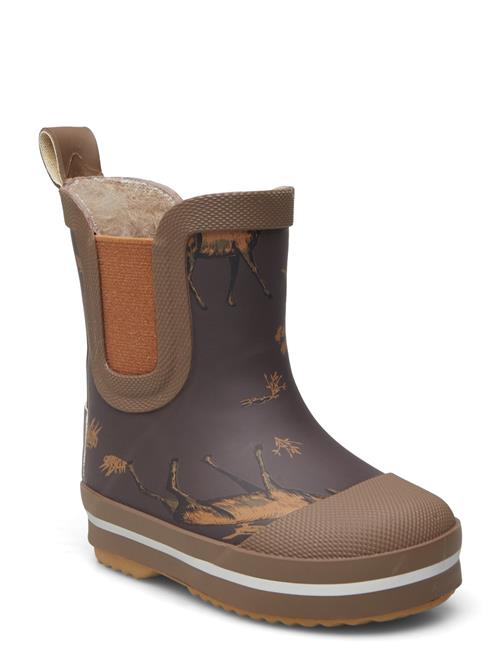 Se mikk-line Short Winter Wellies - Aop Mikk-line Khaki ved Booztlet