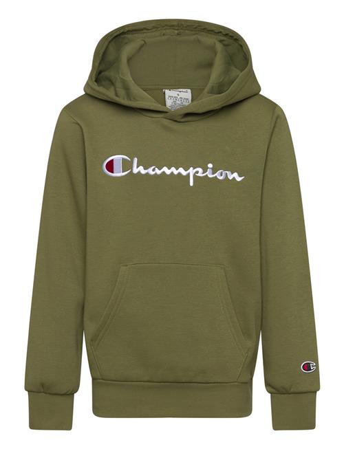 Se Champion Hooded Sweatshirt Champion Green ved Booztlet