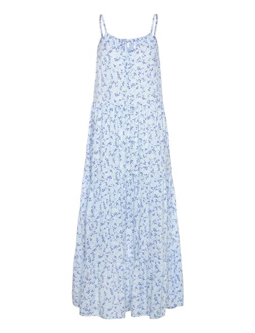 Bubbleroom Magdalen Viscose Strap Dress Bubbleroom Blue