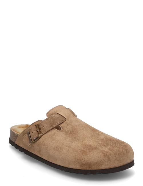 Scholl Sl Olivier F New Suede Taupe Scholl Beige