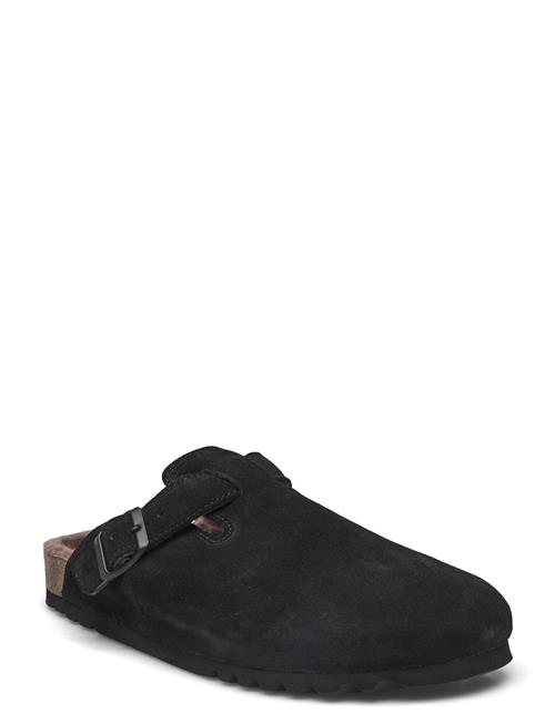 Se Scholl Sl Olivier F New Suede Black Scholl Black ved Booztlet