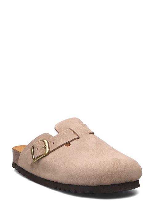 Scholl Sl Fae New Suede Dark Beige Scholl Beige