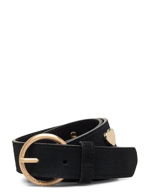 Fabienne Chapot Hammered Heart Belt Fabienne Chapot Black