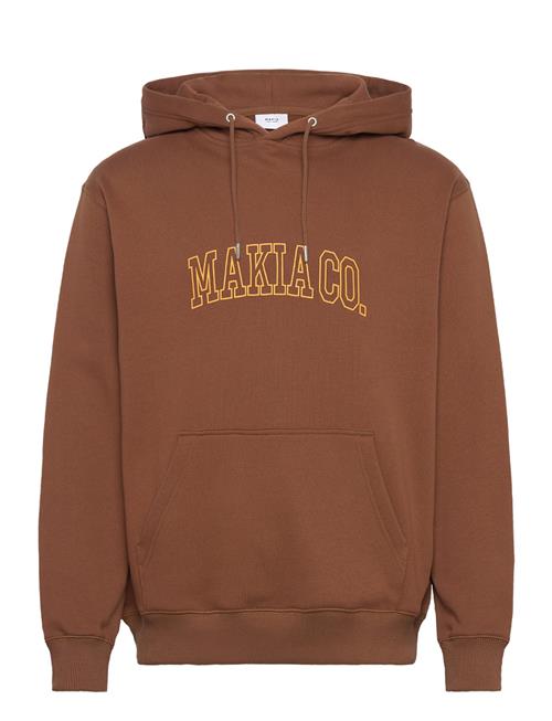 Makia Nord Hooded Sweatshirt Makia Brown