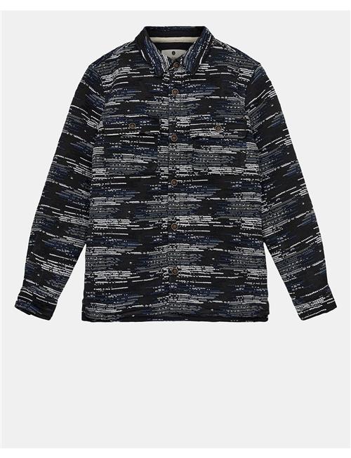 Akoscar Jacquard Overshirt Anerkjendt Black