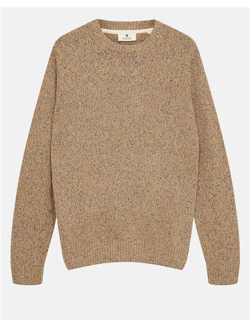 Se Anerkjendt Aksune Space Yarn Crew Neck Anerkjendt Beige ved Booztlet