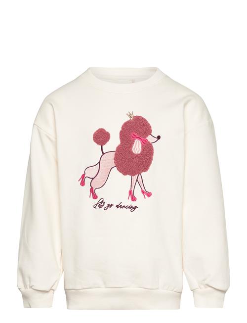 Se Minymo Sweatshirt Ls Minymo Cream ved Booztlet