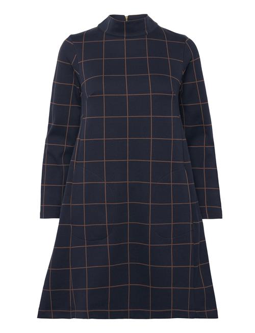 Bernadette Check Dress Jumperfabriken Navy