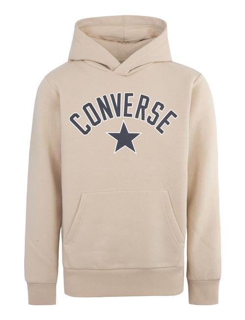 Se Converse Converse Arch Fleece Pullover Converse Beige ved Booztlet