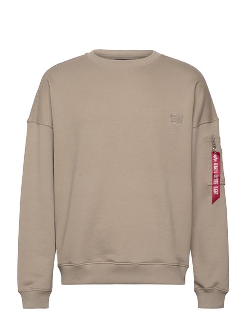 Alpha Essentials Rl Sweater Alpha Industries Beige