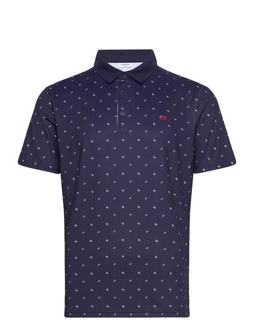 Calvin Klein Golf Treble Strike Print Polo Calvin Klein Golf Navy