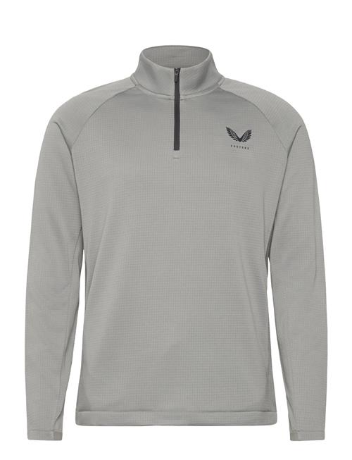 Soft Shell Tech Half Zip Castore Grey