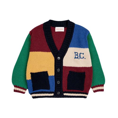 Bobo Choses B.C Vintage Cardigan Multifarvet | Rød | 6-7 years