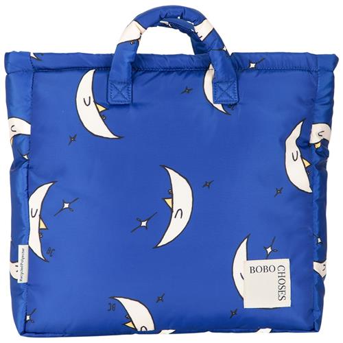 Se Bobo Choses Beneath The Moon Mønstret Taske Navyblå | Marine blå | 0 ved Babyshop