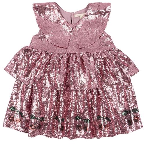 Konges Sløjd Starla Sequin Kjole Blush | Lyserød | 18 months