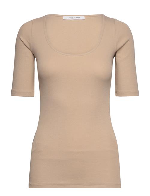 Samsøe Samsøe Alexa Tee 7542 Samsøe Samsøe Beige