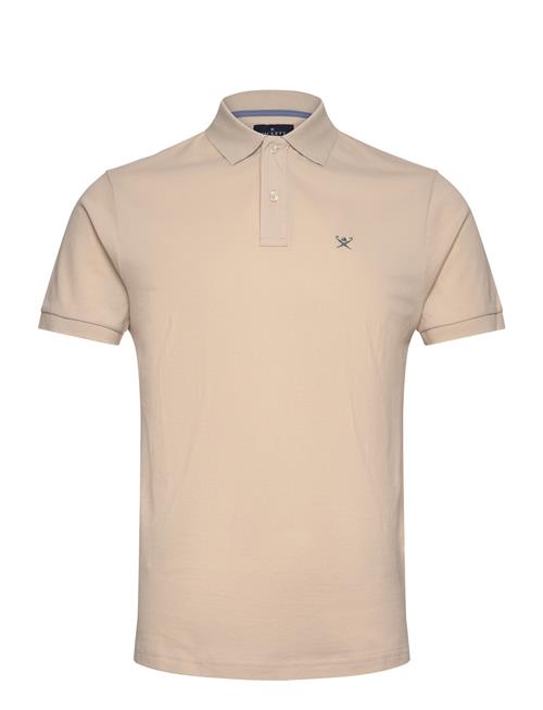 Se Hackett London Slim Fit Logo Hackett London Beige ved Booztlet