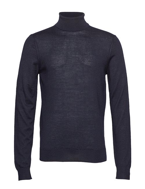 Casual Friday Cfkonrad Merino Roll Neck Knit Casual Friday Blue