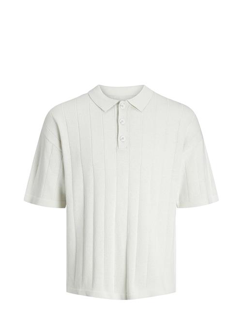 Se Jack & Jones Jjmarco Knit Ss Polo Jack & J S White ved Booztlet