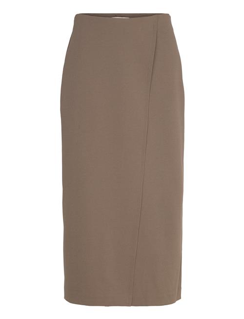 Slbea Skirt Soaked In Luxury Brown