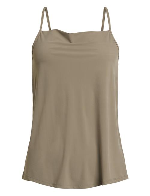 Se Rethinkit Ann Crossed Back Top Rethinkit Khaki ved Booztlet