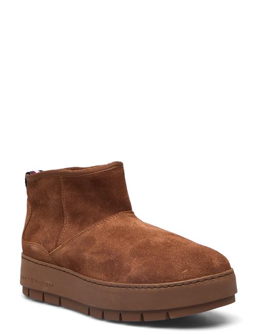 Se Tommy Hilfiger Cool Suede Snowboot Tommy Hilfiger Brown ved Booztlet