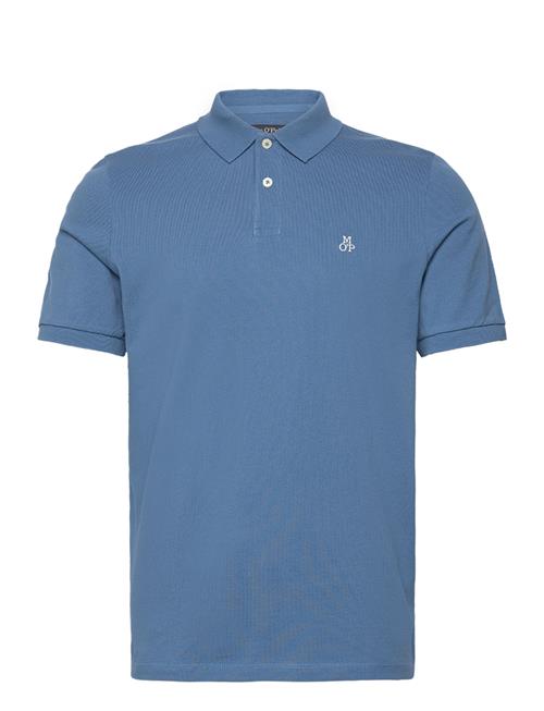 Se Marc O'Polo Polos Short Sleeve Marc O'Polo Blue ved Booztlet