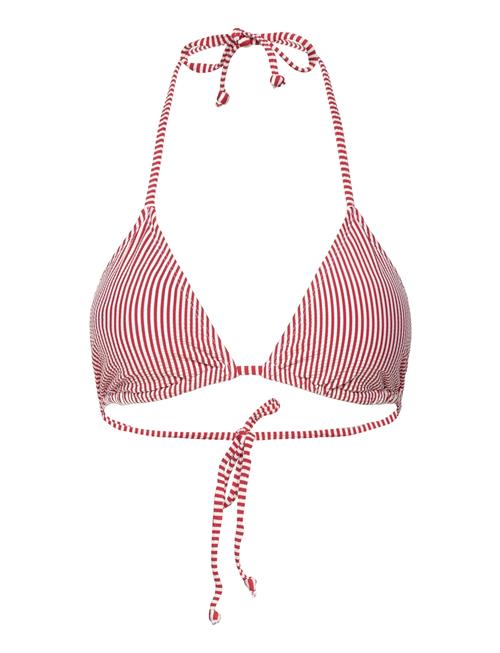 Becksöndergaard Striba Bel Bikini Top Becksöndergaard Red