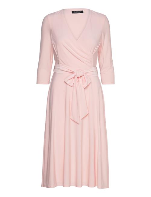 Lauren Ralph Lauren Surplice Jersey Dress Lauren Ralph Lauren Pink