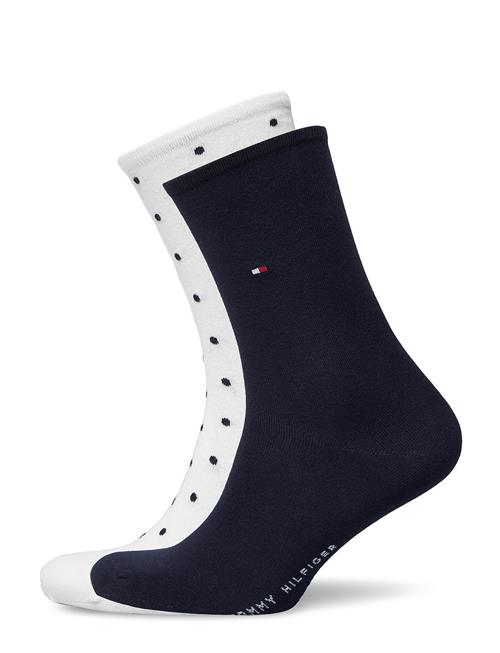 Tommy Hilfiger Th Women Sock Dot 2P Tommy Hilfiger White