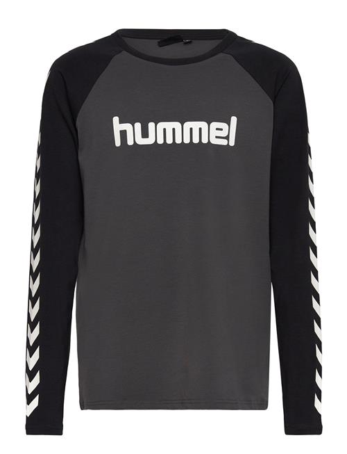 Hummel Hmlboys T-Shirt L/S Hummel Grey