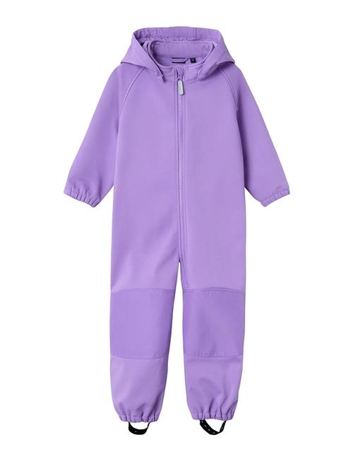 name it Nmfalfa08 Softshell Suit Magic Fo Tb Name It Purple