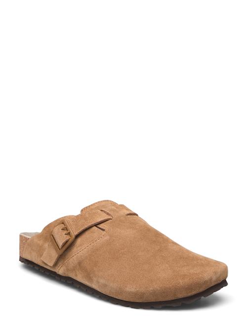 Jack & Jones Jfwlouis Suede Mule Jack & J S Brown