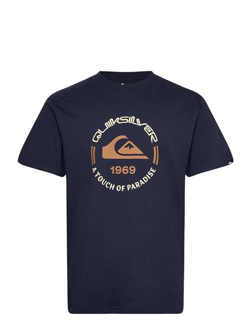 Circle Logo Ss Quiksilver Navy