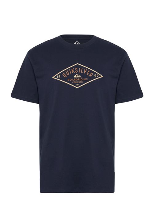 Qs Diamond Logo Ss Quiksilver Navy