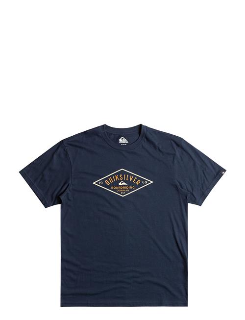 Se Quiksilver Qs Diamond Logo Ss Quiksilver Navy ved Booztlet