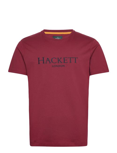 Hackett London Heritage Classic Tee Hackett London Burgundy