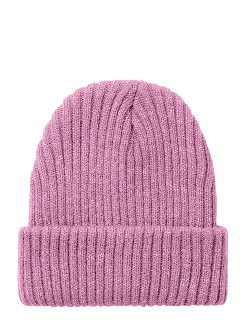 Nmfmilan Knit Beanie Glitter Name It Pink