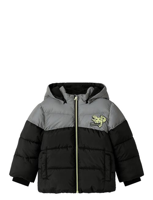 Se name it Nmmmorten Puffer Jacket Dino Detail Name It Black ved Booztlet