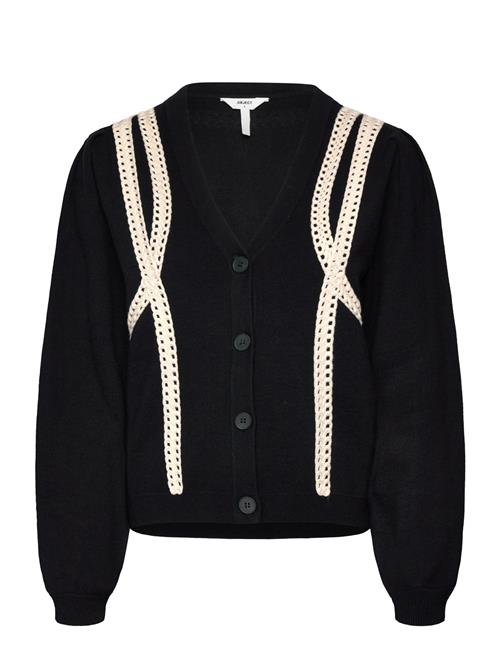 Object Objulla Knit L/S Re Cardigan 134 Object Black