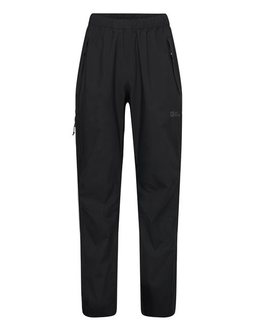 Se Jack Wolfskin Rainy Days 2.5L Pants M Jack Wolfskin Black ved Booztlet