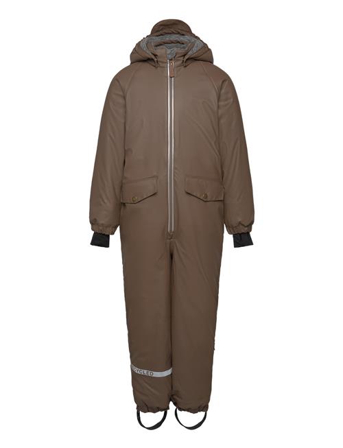 Se mikk-line Pu Snow Suit Recycled Mikk-line Brown ved Booztlet