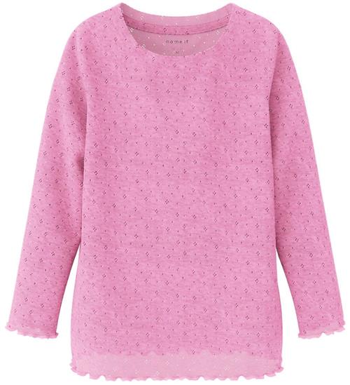 Se Name It Bluse - NmfNimisa - Fuchsia Pink ved KidsWorld