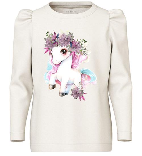 Se Name It Name It Bluse - NmfNaia - Jet Stream m. Pony ved KidsWorld