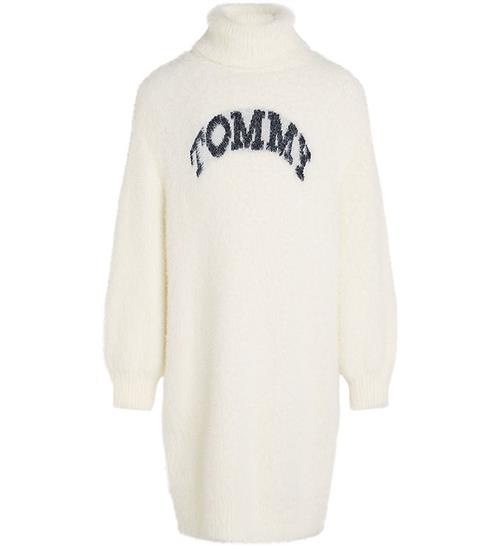 Tommy Hilfiger Tommy Hilfiger Kjole - Strik - Turtleneck Fluffy - Ivory Petal