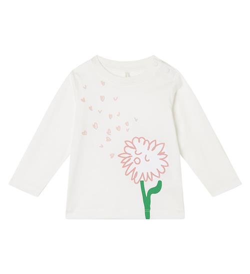 Se Stella McCartney Kids Bluse - Ivory m. Blomst ved KidsWorld