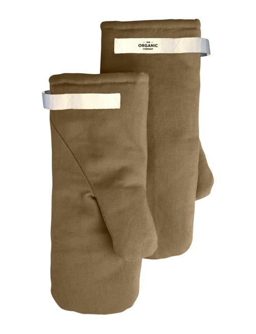 Se The Organic Company Oven Mitts Medium The Organic Company Brown ved Booztlet