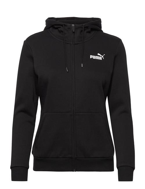 Se PUMA Ess Small Logo Full-Zip Hoodie Fl PUMA Black ved Booztlet